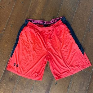 Mens red Under Armour Shorts - XXL